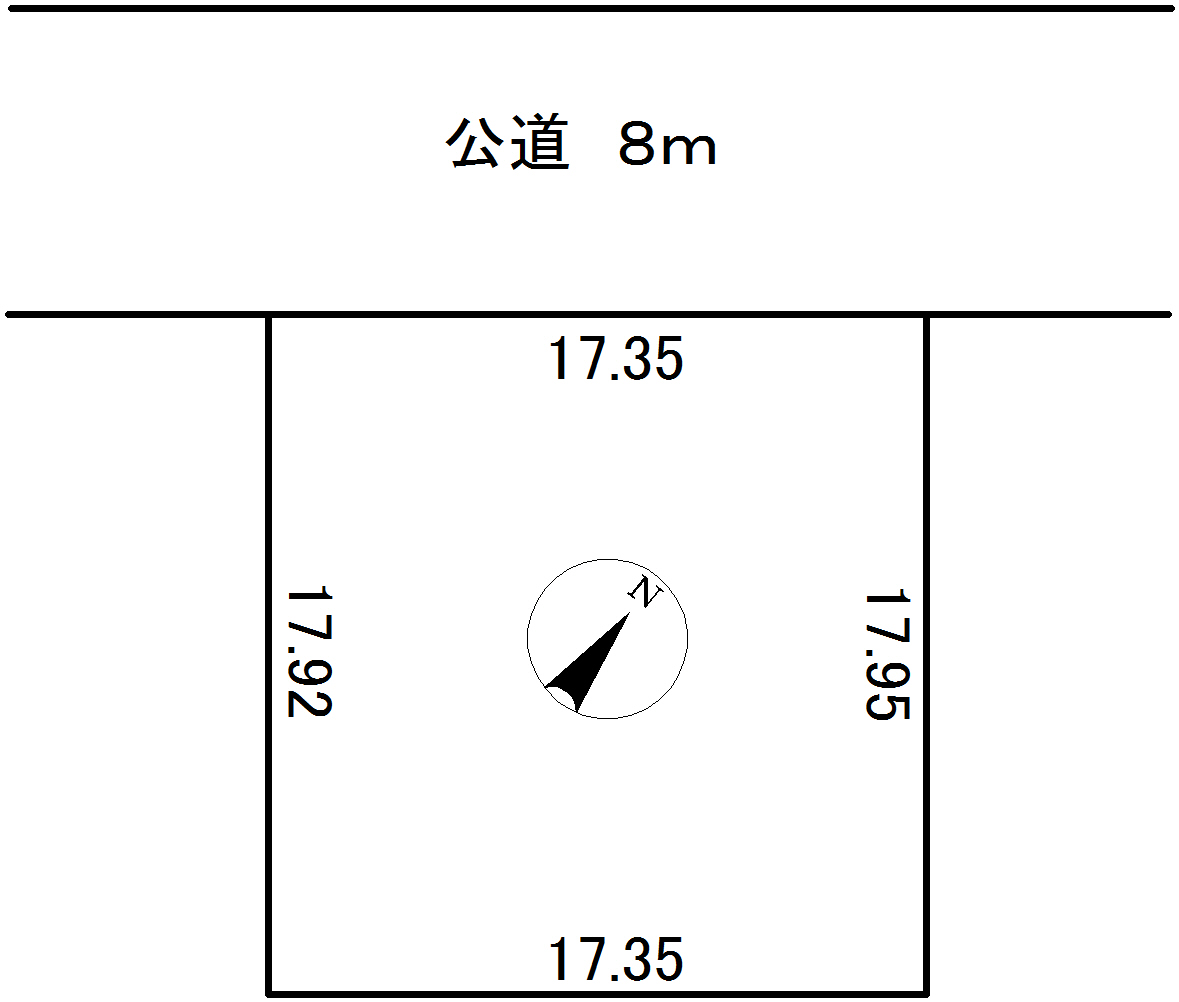 広々住宅用地・地積311.17㎡（94.12坪）